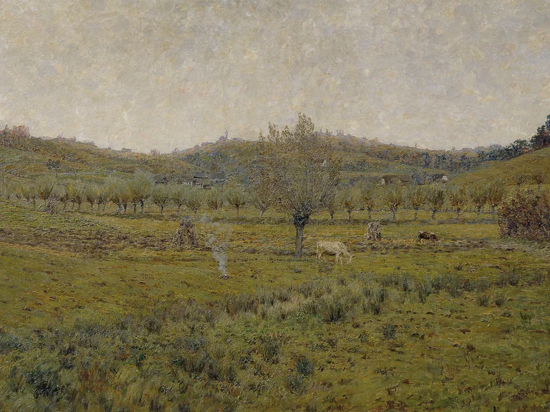 1860-Ludwig Sigmundt - Weide